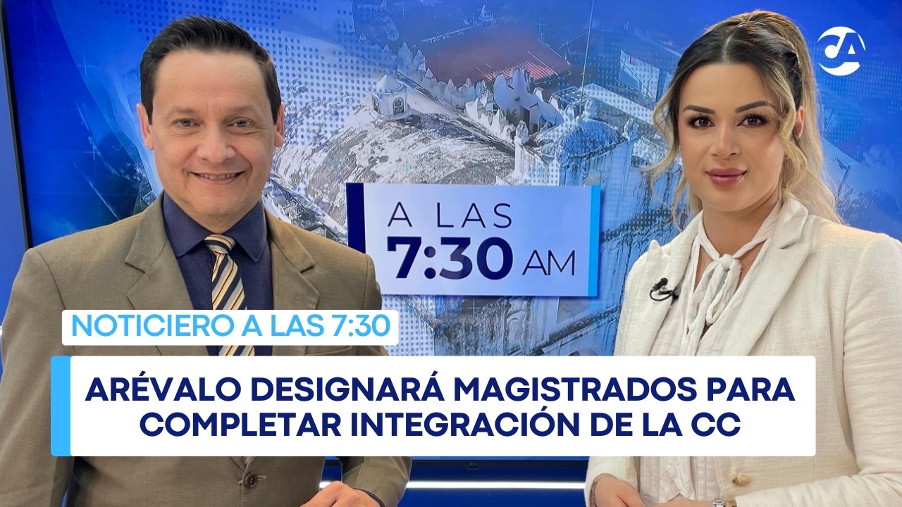 Arévalo designará magistrados para completar integración de la CC #ALAS730AM (10/03/2026)