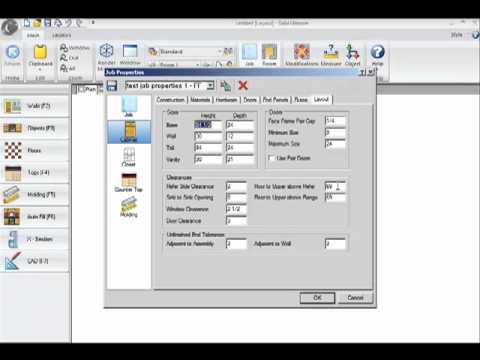 Cabinet Vision 2011 R1 Counter Tops Layers And Layout Youtube