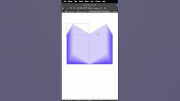 Creating a book using Blend mood in Adobe Illustrator #graphicdesign #designer #design