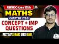 RBSE Class 12th Maths | Chapter 1 to 3 Concept + Important Questions By Himmat Sir | RBSE Wallah