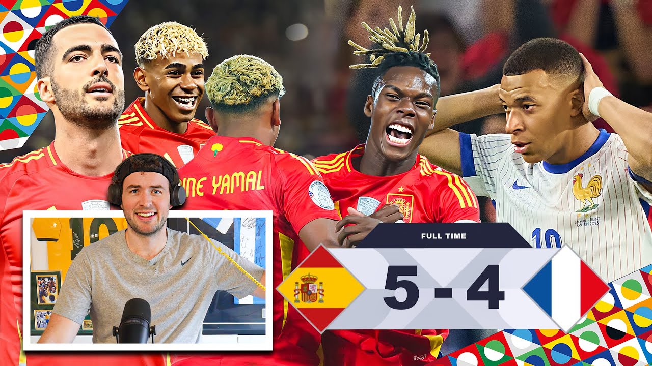 Lamine Yamal Defeats Kylian Mbappe 5 Times in a Row (France vs Spain Reaction)