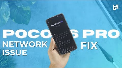 Poco X6 Pro 5G Network Issue Fix 🔧 Step-by-Step Solution