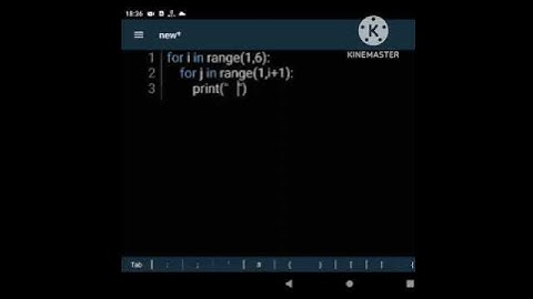 #2,how to print Python pattern 