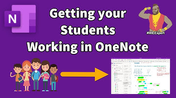 Getting Students working in OneNote Class Notebooks - Office 365 tutorial for Teachers