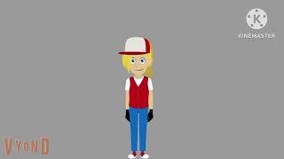 I made Terry Bogard in vyond requested by @mizukicatwalk
