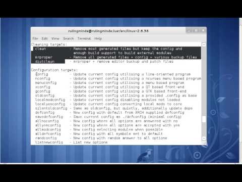 Linux kernel compilation part1 www rulingminds com - YouTube