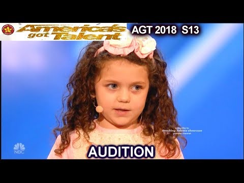 Sophie Fatu 5 years old Sings “My Way” Simon Wants Her To Date His Son America's Got Talent 2018