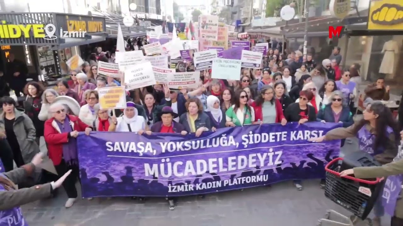 İZMİR FEMİNİST GECE YÜRÜYÜŞÜ: HAYATLARIMIZDAN ELİNİZİ ÇEKİN