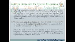 Cutover Strategies for System Migration