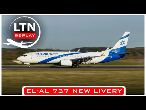 ✈️ REPLAY! El-Al 737 New Livery #planespotting #aviation