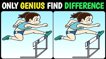 Spot The Difference 🔍🕵️‍♂️😍 : Only Genius Find Differences #spotthedifference #1