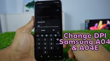 How To Change DPI Samsung A04 & Samsung A04E
