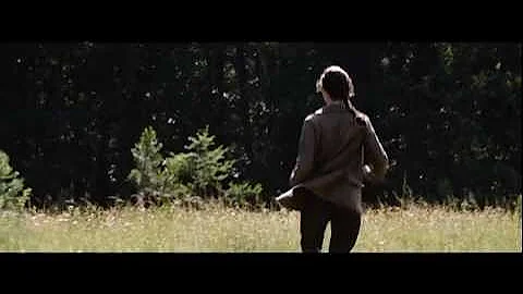 The Hunger Games with audio description: Katniss hunting