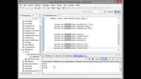 CSC-111 - Chapter 4 - Math Functions