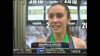 Michelle Meyer Winning the 2011 Oakland Marathon