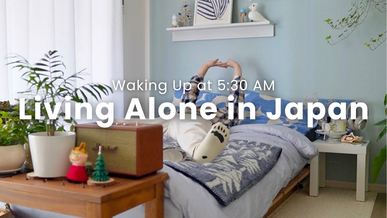 [ Living Alone in Japan ] Waking Up at 5:30 AM — A Productive Day Off