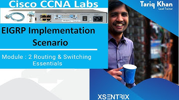 Free CCNA | Lab 11 EIGRP Implementation Scenario | Cisco Training Urdu | Hindi