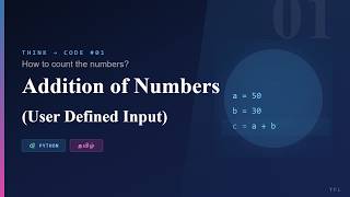 Celebrity Your First Python Programs — Sum of 3 & 4 Numbers | Beginners Start Here (Tamil) Profile