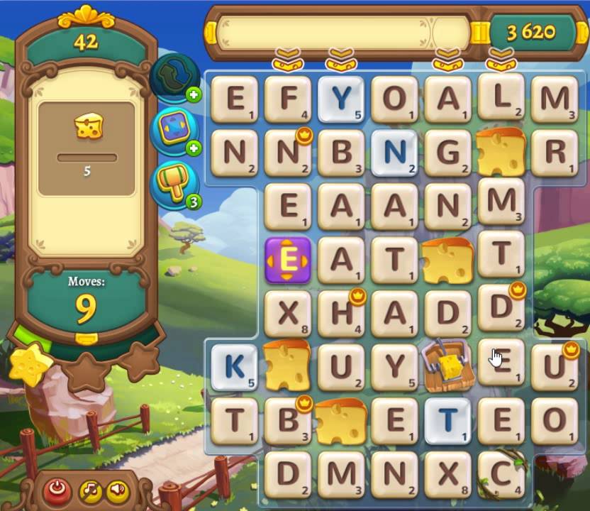 AlphaBetty Saga level 42 ENGLISH with mystery mouse 😈