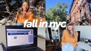 beginning of fall vlog: UN job fair, *stressed* update and moving thoughts, HGW and more