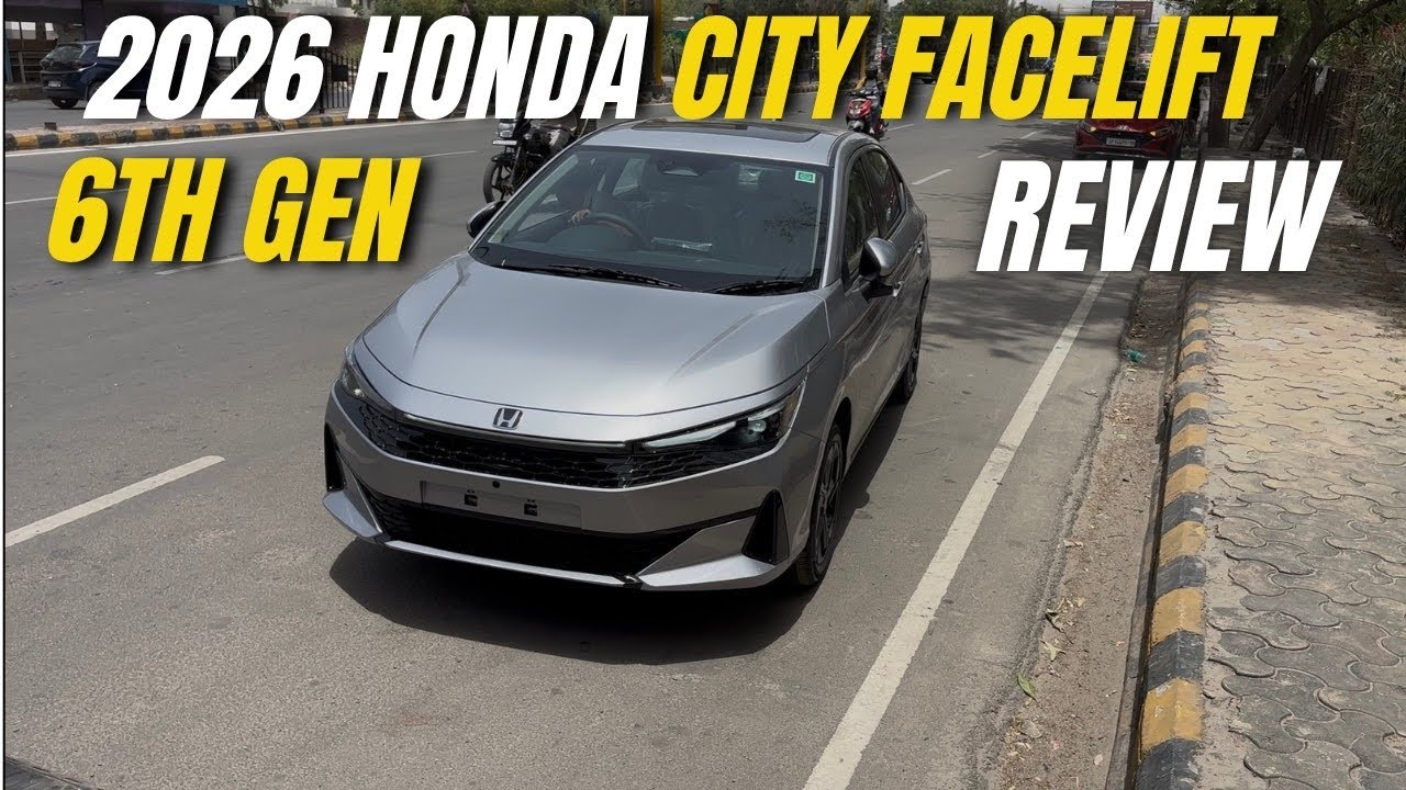 2026 🔥Honda City Facelift top model zx+ Full Detailed Review