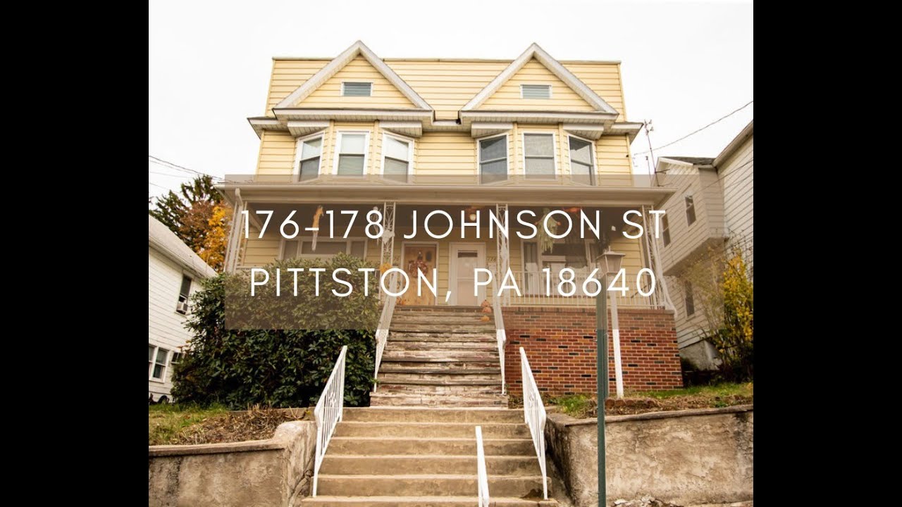 176 178 Johnson St Pittston Video Walkthrough YouTube