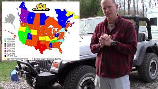 Class C RV Budget Towed Vehicle Setup  Jeep Wrangler