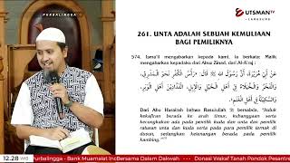 LIVE Unta Adalah Sebuah Kemuliaan Bagi Pemiliknya| Hadits No.574 - Ustadz Abdullah Zaen, Lc. M.A.