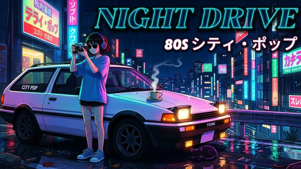 【𝗖𝗜𝗧𝗬 𝗣𝗢𝗣】Classic Japanese 80s Mix 🌇 Sunset Drive Playlist Vol. 1 | シティポップ