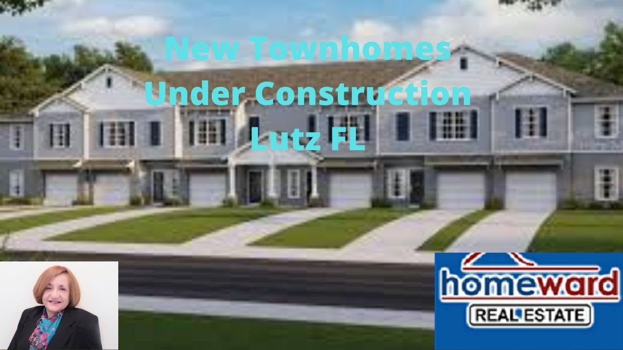 New Townhomes for Sale Model Willow Square Lutz Florida YouTube