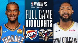 #1 THUNDER at #8 PELICANS | FULL GAME 3 HIGHLIGHTS | April 27, 2024 by NBA 736,653 views 1 day ago 9 minutes, 43 seconds