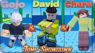 Jump Showdown All Main Characters Showcase | Roblox