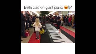 BELLA CIAO...!!! on Giant Piano, La Casa De Papel