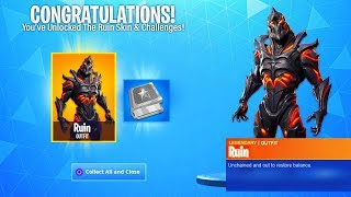 Ruin Skin - how to unlock ruin skin as early as possible in fortnite season 8