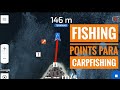 App fishing points para carpfishing