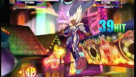 MvC2 Online (360): Brett (MSP) vs Omega Weapon X (MSS) 4 .:9.12.10:.