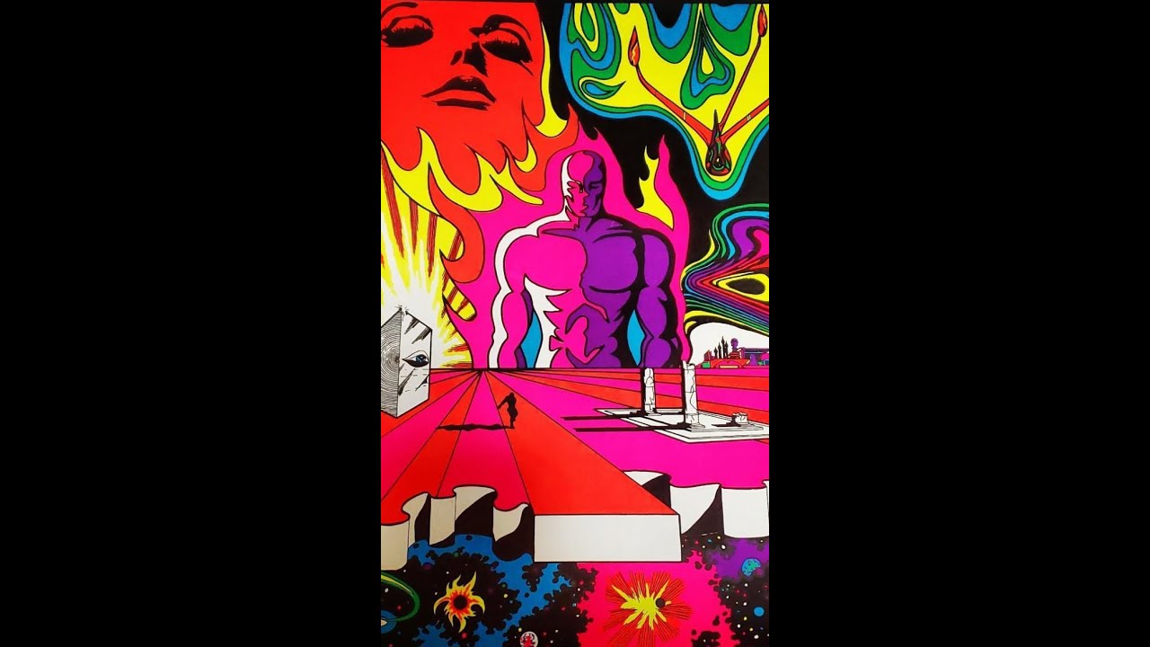 Black Light Posters - At Home In The Void