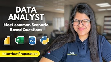 Most Asked Scenario-Based Questions in Data Analyst Interviews (With Answers and Explanations)