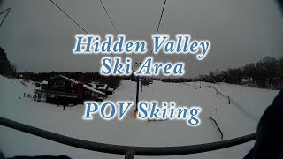 POV Skiing | Hidden Valley Ski Area