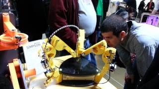 Simpson and Wally at Midwest RepRap Fest