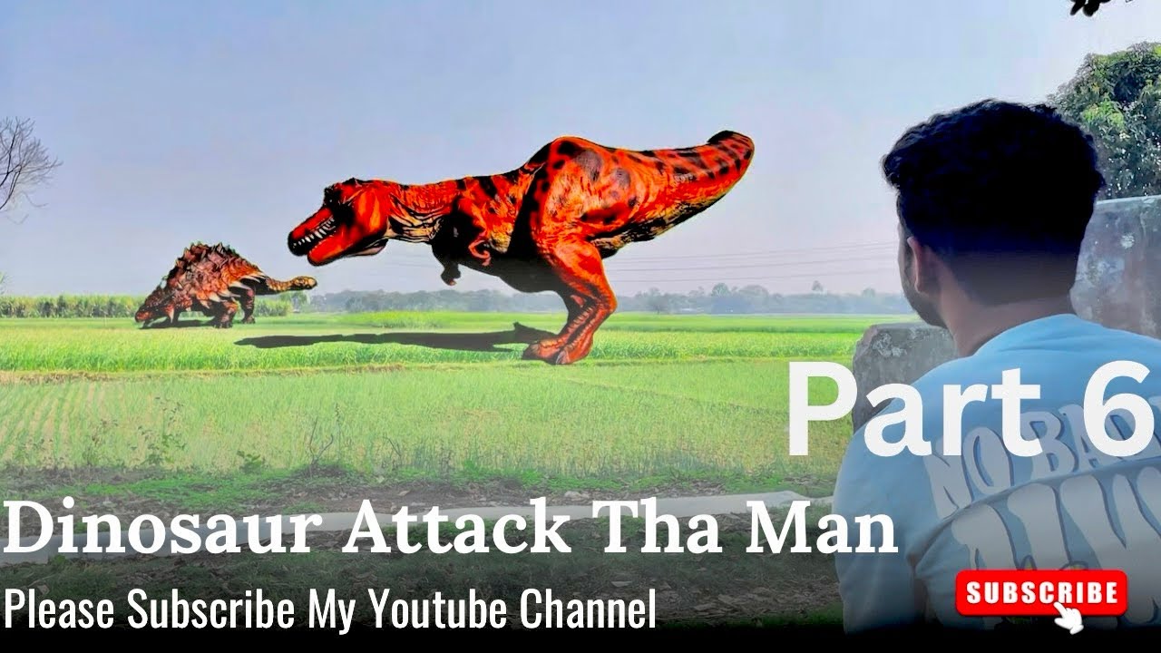 Dinosaur Attack On Lonely Boy😱😨 || Jurassic World Short Movie Part 6
