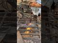 Precision metal cutting in action, shaping steel with skill and accuracy