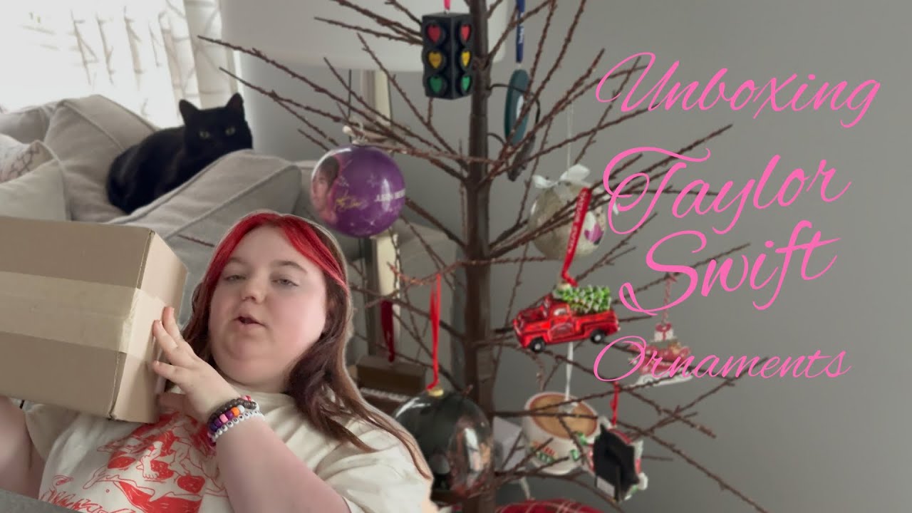 Unboxing Taylor Swift Ornaments ￼ (ik it’s late) 