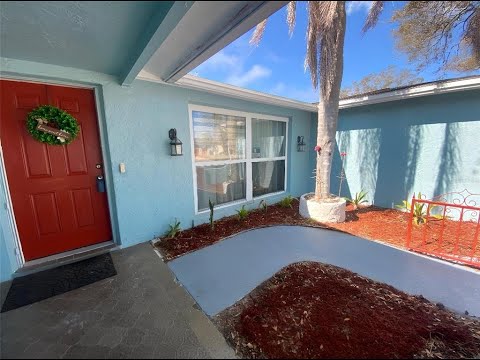 1817 DARTMOUTH DRIVE, Holiday, FL home video tour