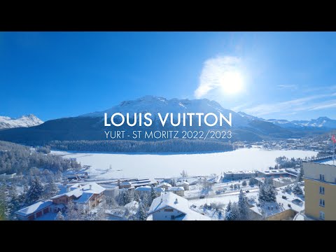 Discover the unique charm of Louis Vuitton Yurt in the snowy St