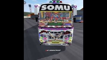 Tamilnadu Private Bus in Bus Simulator Indonesia #shorts