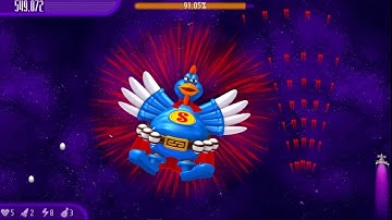 Chicken Invaders 5 - Fly the Rocket in Space and Save the Earth! HD Video Game for Kids