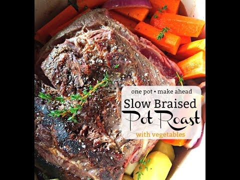 The EASIEST and BEST Pot Roast Recipe EVER!