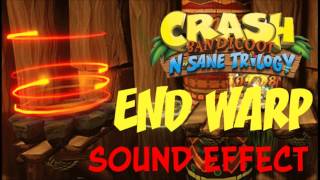 Full Crash 1 Warp Sound Effect | Crash Bandicoot N. Sane Trilogy Update
