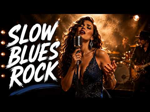 💙 Healing Blues Rock Guitar | Emotional Melodies to Relax Your Soul